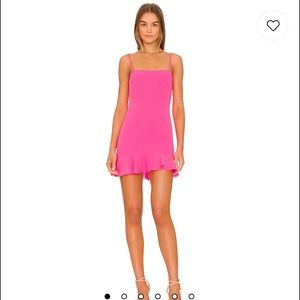 Teddy Mini Dress in Bright Pink
Lovers and Friends